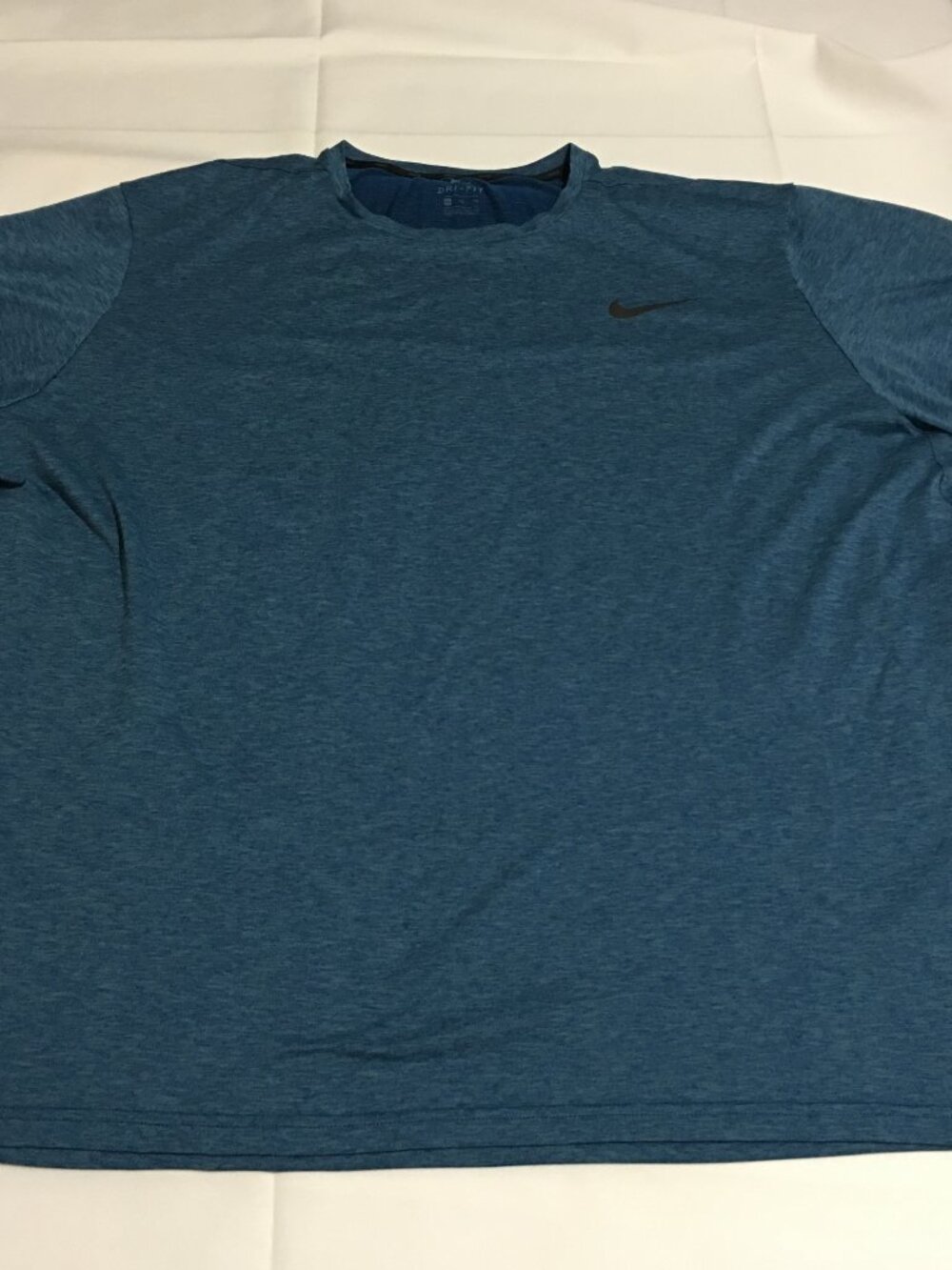 Nike Dri-FIT T-Shirt Mens 4XL Blue Short Sleeve Training Gym Tee